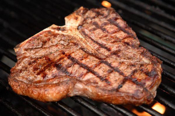 Fire Grilled T-Bones!