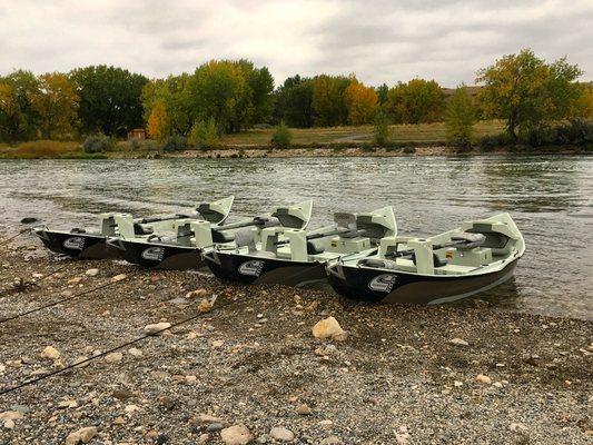 Boats ready for the day