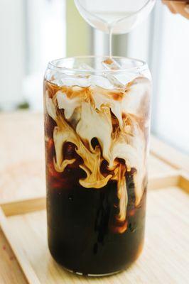 Bold Cold Brew with Fresh Cream.