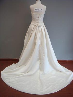 Beautiful wedding gown