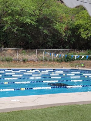 Swim lesson pool