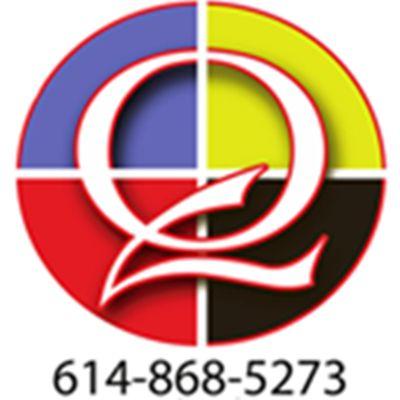 Qkardz Logo is symbolic of full color quality printing that hit the mark on your budget and timeline.