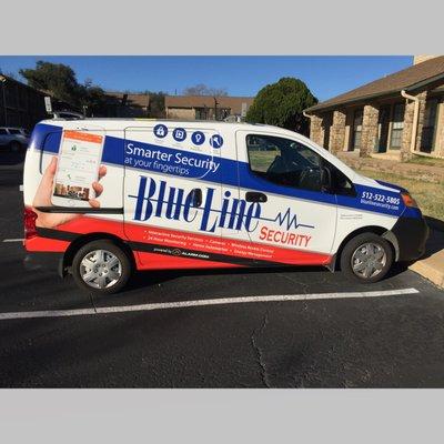 One of our awesome Professional Installation vans.