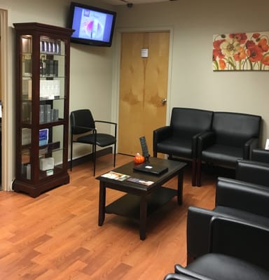 Our waiting area