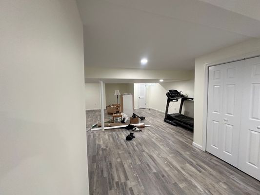 Basement renovation