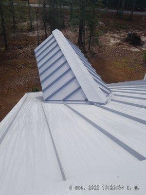 26ga galvalume standing Seam metal roof!