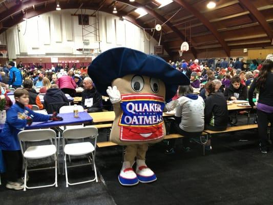 Oatie at the Oatmeal Fest