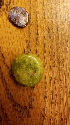 A sizeable madagascar green opal I picked up at the shop