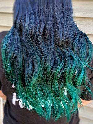 Mermaid hair