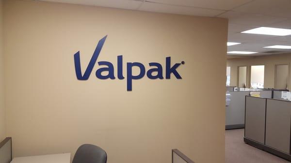 View of our 3rd floor entrance at Valpak of Garden State West.