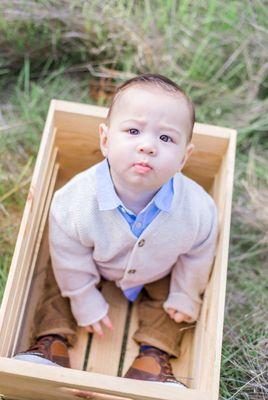 My son's fall picture