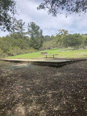 Bocce ball and horseshoe rings