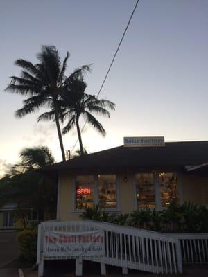 Storefront at dusk. :)