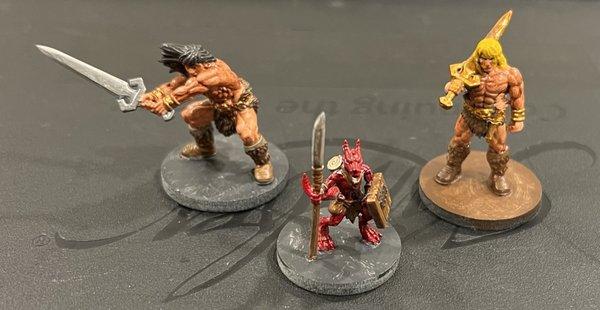 D&D Painting Minis Tutorial (Barbarians and Kobolds)