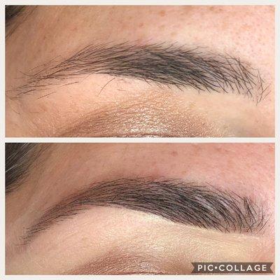 Eyebrow Tint and Wax