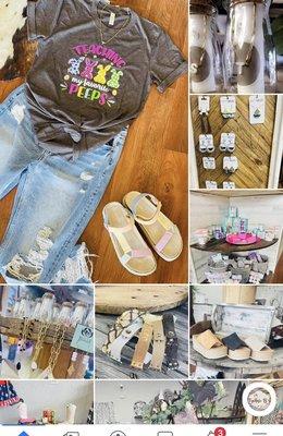 Jeans, shirts,shoes jewelry