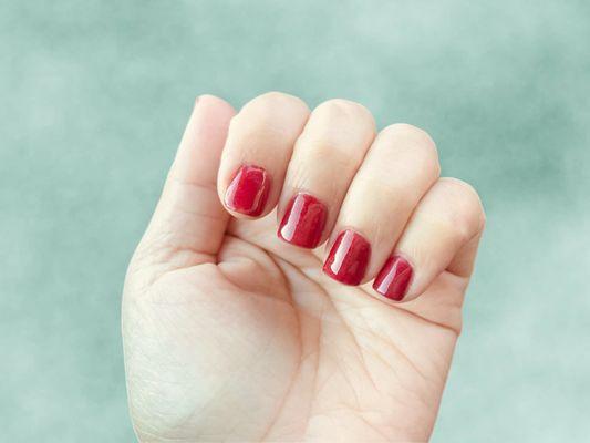 Gel manicure