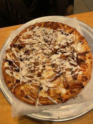 Chicken Ranch Chicken Pizza