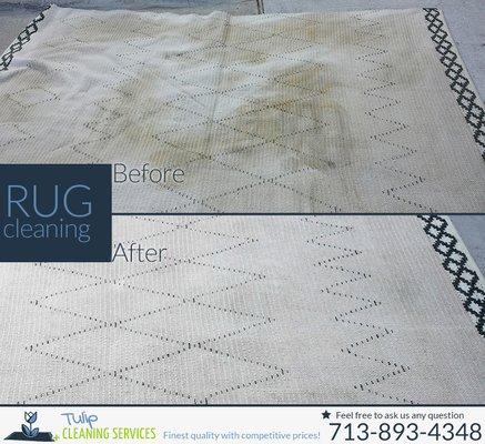 Need Rug Cleaning? Tulip Cleaning Services League City TX