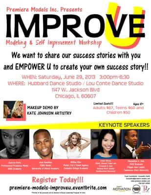 We want to share our stories with you and EMPOWER U to create your own success story!