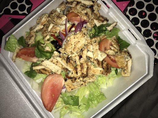 Grilled chicken salad - so good!