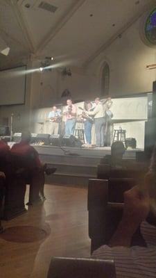 Al Batten and bluegrass reunion