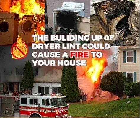 According to the U.S. Fire Administration, more than 15,000 structure Fires each year, 80% are Caused by Dryer Fires,