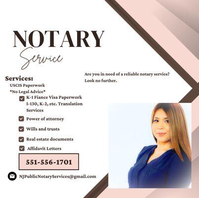 NJ Public Notary Services