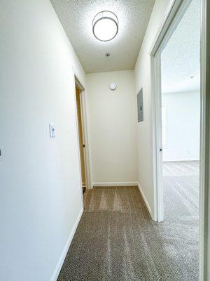 Hallway to Guest Bedroom and Guest Bathroom