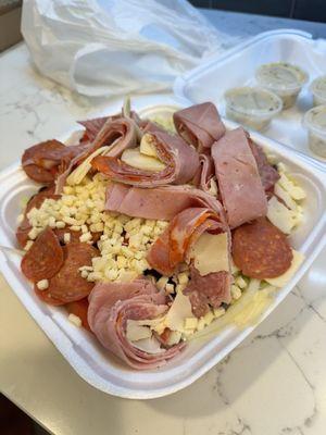 Antipasto Salad take out. So good!