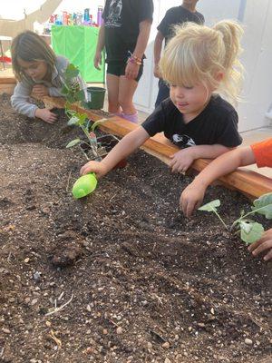 Come plant our edible garden with us!