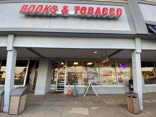 Welcome to Books & Tobacco. Your neighborhood local store !!