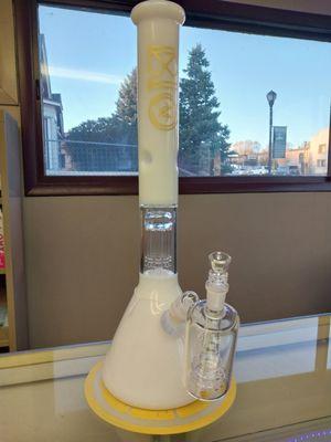 18" Biohazard 14 mm 10 arm percolator with ashcatcher $150