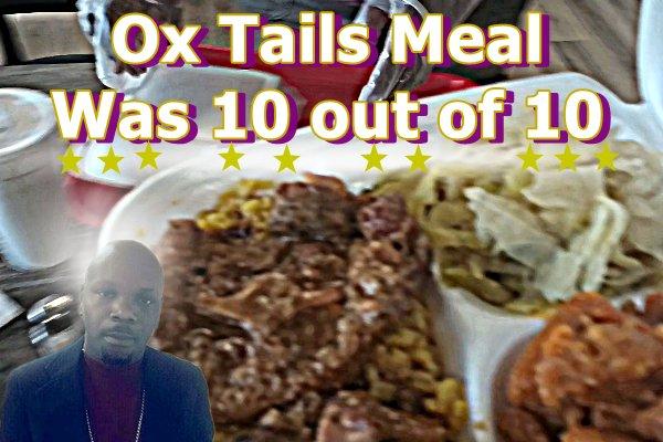 king Stevian gave the Ox Tails Meal a 10 out of 10 stars while on his new album tour of Nesara Gesara. The best everrrrrrrr Ox Tails Meal!!