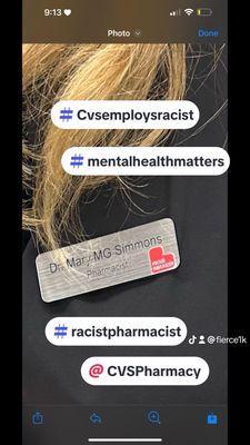 Racist Karen CVS Pharmacist