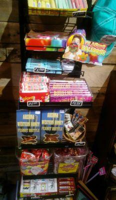 Old School candy like we had as kids. Come look for your old favorite and share a memory.