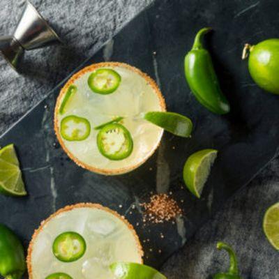 Try our jalapeno lime balsamic vinegar! Amazing on carnitas, tacos and more