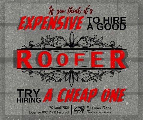 We appreciate the opportunity to provide complimentary roof/gutter information, as well as help you thru the process.We work with insurance.