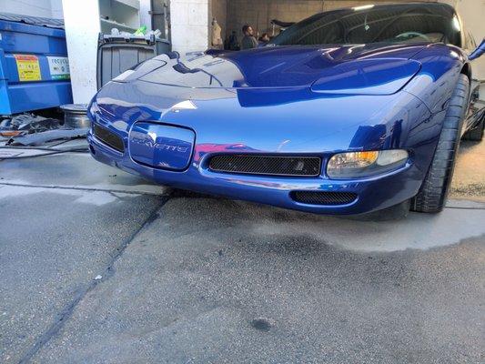 The work they did to refinish the paint on my C5 Z06 was impeccable.