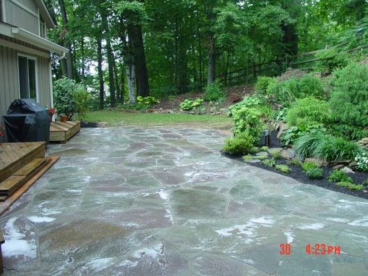 Flagstone Patio Design and Installation