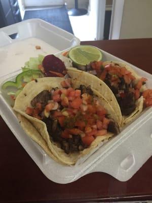 Carne asada tacos!