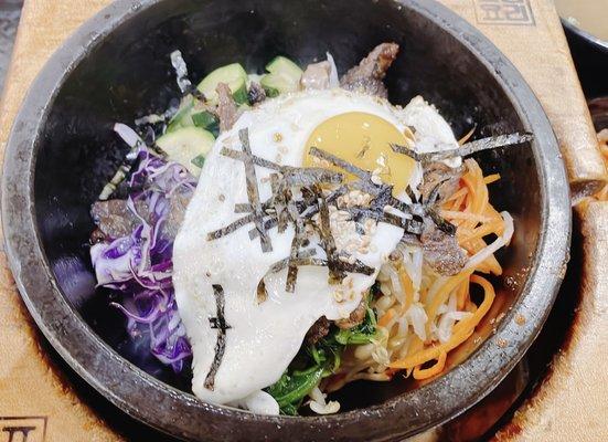 Hot Stone Bowl Bibim-Bap