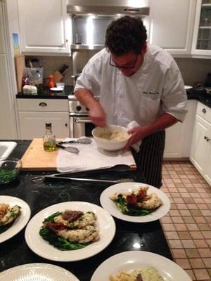 Cooking at Truman Annex-Fresh Florida Lobster Tail and Filet Mignon