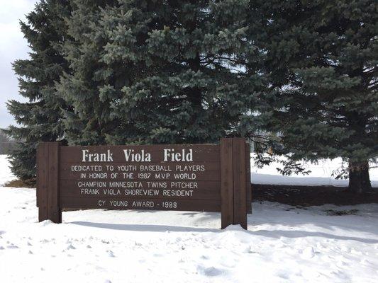 Frank Viola Field