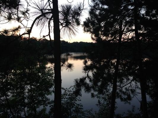 Dusk at Linder's Landing.