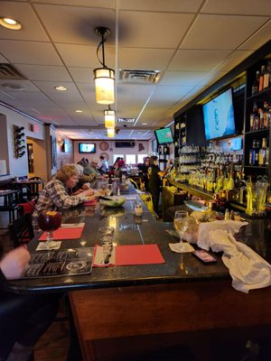 Bar area