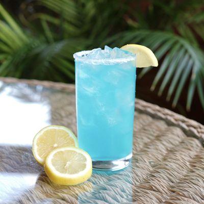 Blue Long Island - A vibrant take on the original long island, with blue curacao & sprite