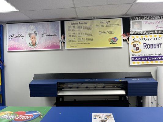 Banner printing