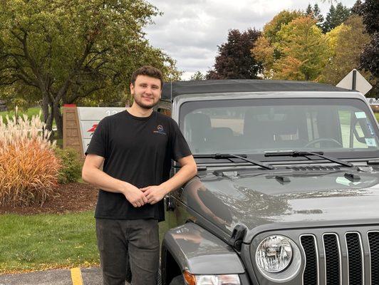 Meet Technician Dylan, who helps diagnose & repair customers vehicles.