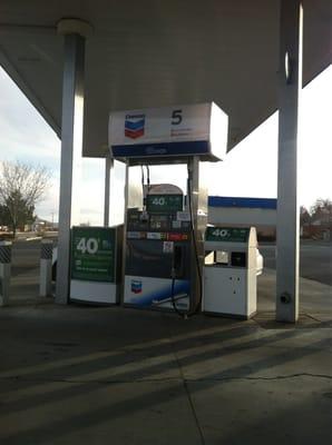 Chevron gas station yay!